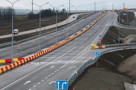 Строительство транспортной развязки на выезде из Симферополя близится к завершению