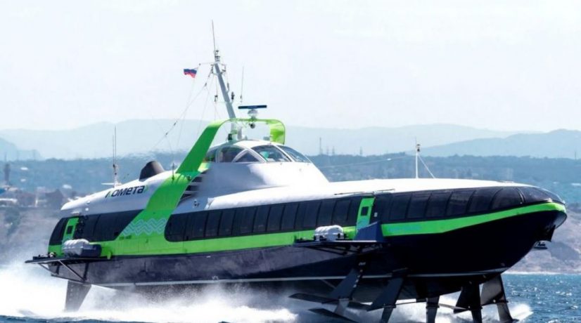 Завод «Море» приступил к строительству двух скоростных судов на подводных крыльях