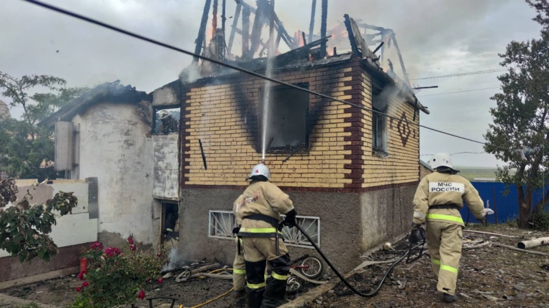 На пожаре в Феодосии погиб ребенок