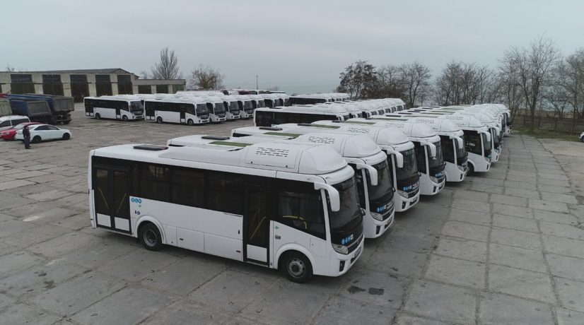 В Крыму обновили почти 50% подвижного состава общественного транспорта