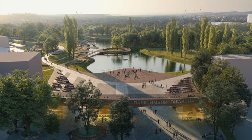 Стал известен победитель конкурса проектов реконструкции парка имени Гагарина в Симферополе