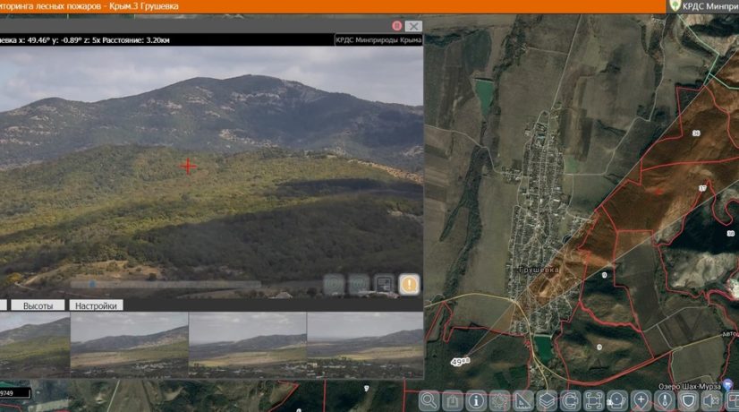 В лесах Крыма продолжат устанавливать камеры видеонаблюдения