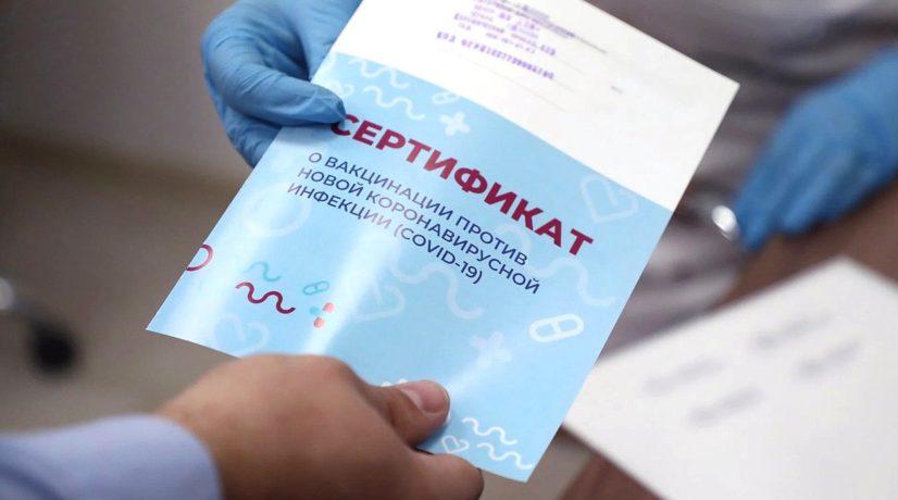 Госдума приняла в первом чтении проект закона о едином сертификате вакцинации при посещении общественных мест