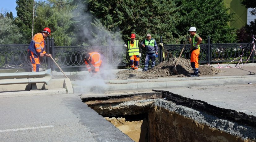 Движение по мосту на улице Толстого в Симферополе планируют возобновить через 10 дней